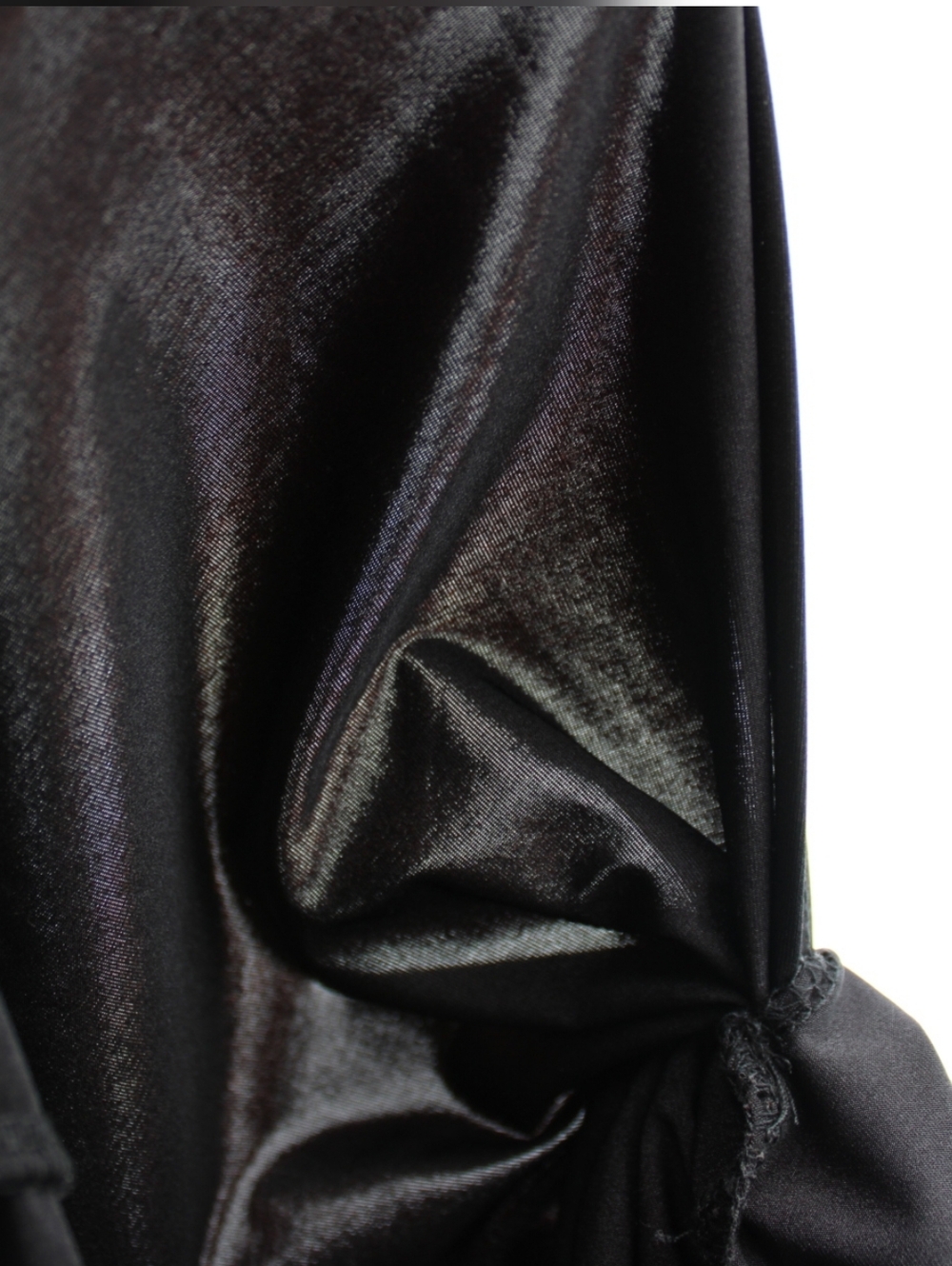 SHEIN Black Ruched XS Split Skirt - Picture 6 of 6
